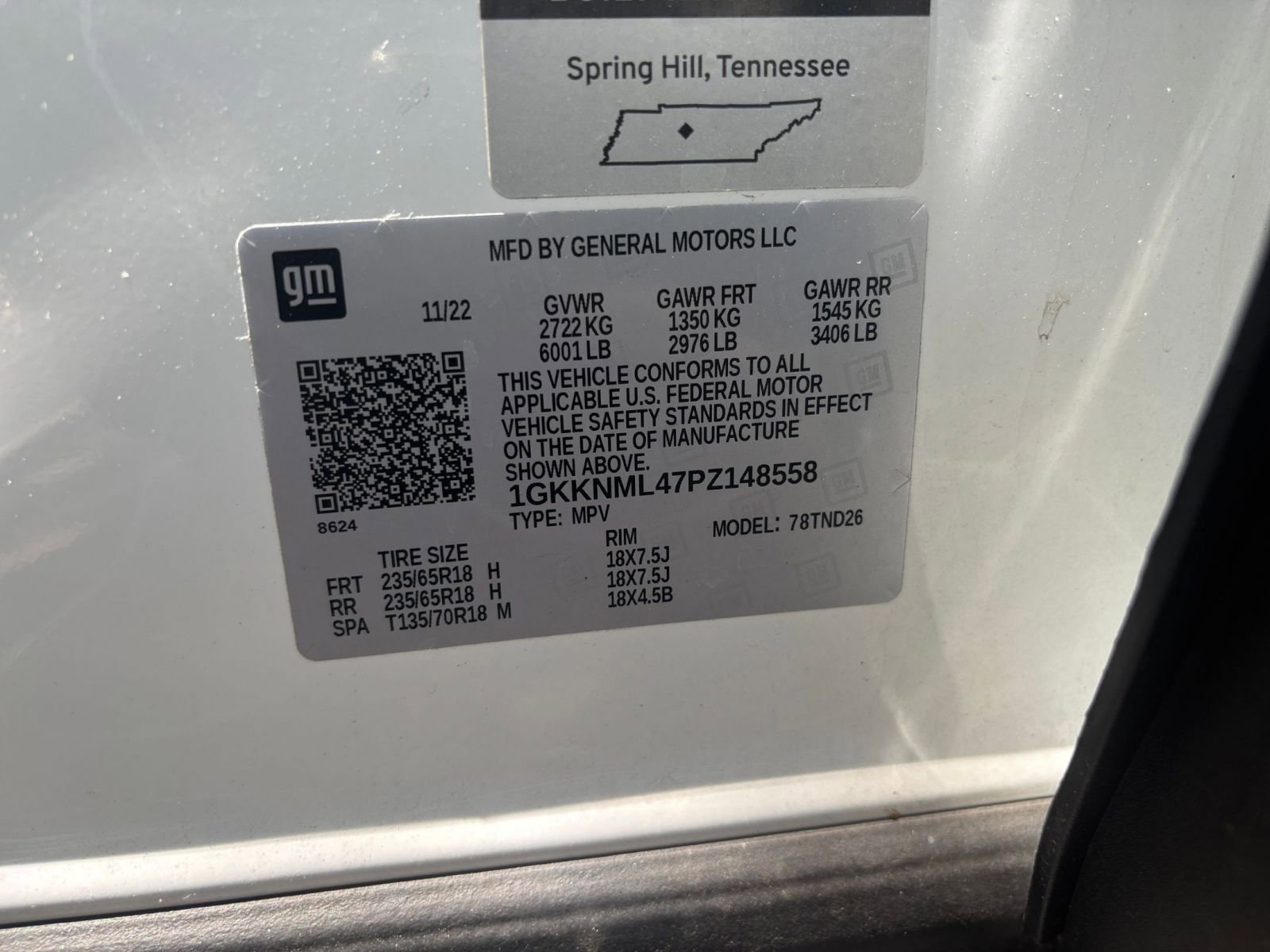 Thumbnail: 2023 GMC Acadia - 22