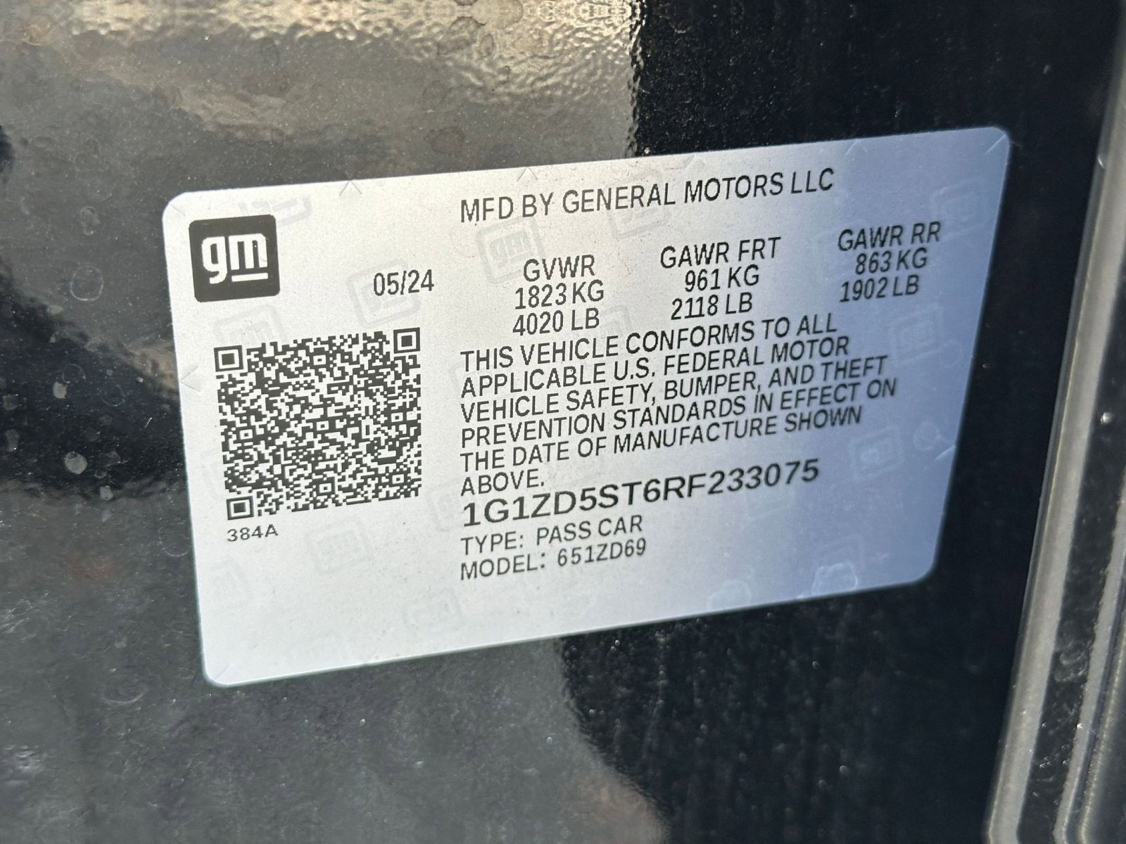 Thumbnail: 2024 Chevrolet Malibu - 22