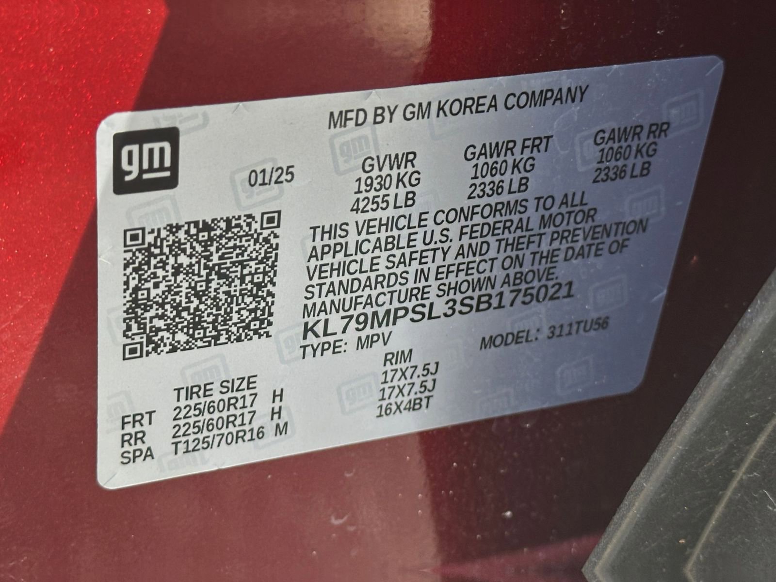 Thumbnail: 2025 Chevrolet TrailBlazer - 22