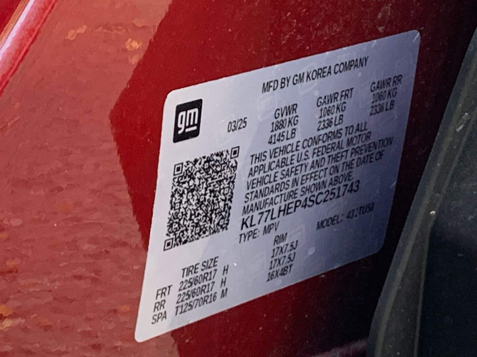 Thumbnail: 2025 Chevrolet Trax - 10