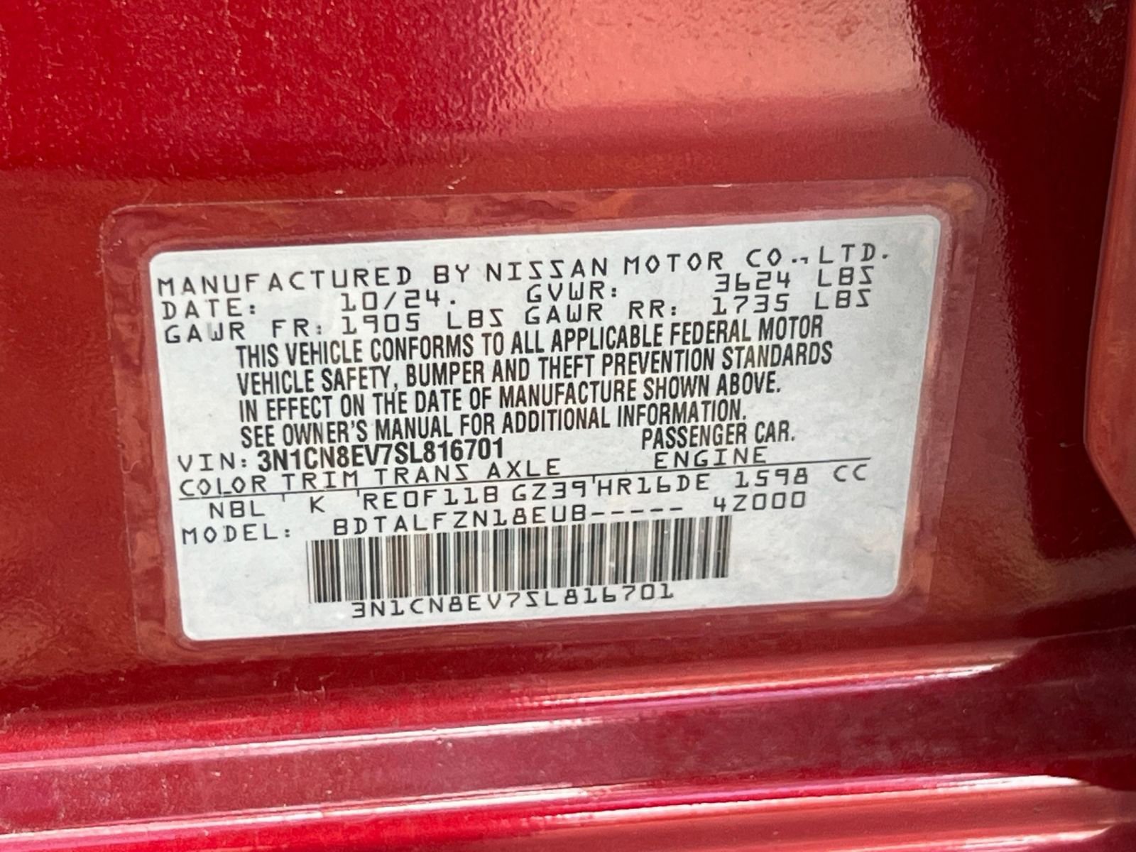 Thumbnail: 2025 Nissan Versa - 24