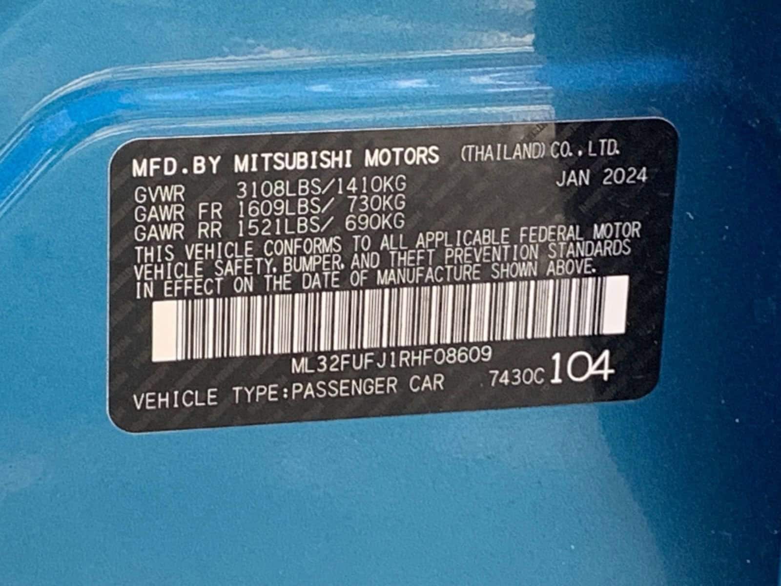 Thumbnail: 2024 Mitsubishi Mirage G4 - 10
