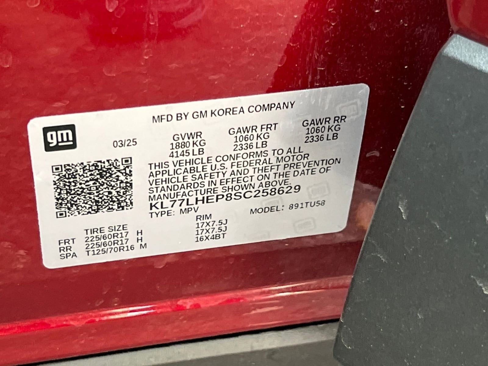 Thumbnail: 2025 Chevrolet Trax - 24