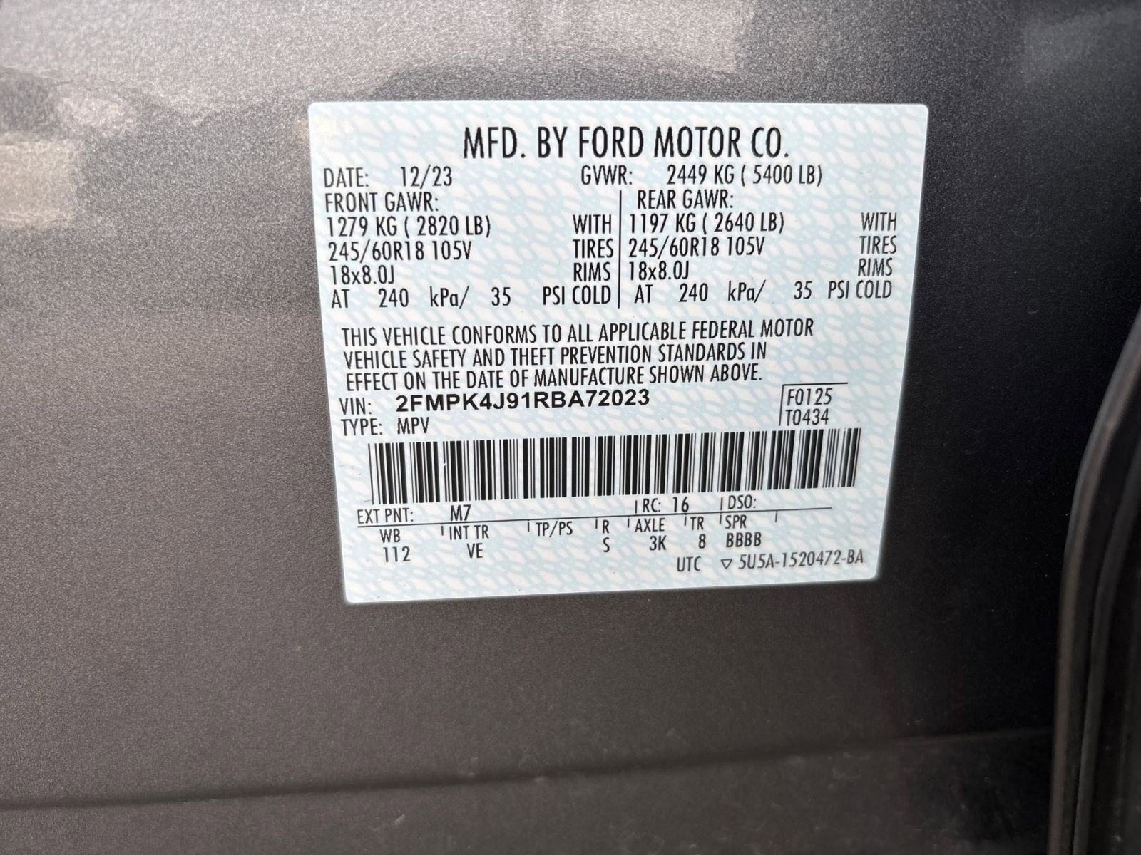 Thumbnail: 2024 Ford Edge - 10