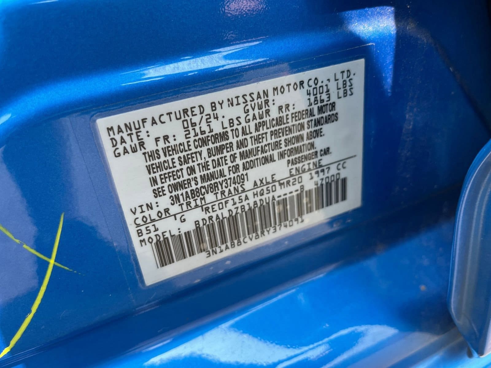 2024 Nissan Sentra SV 28