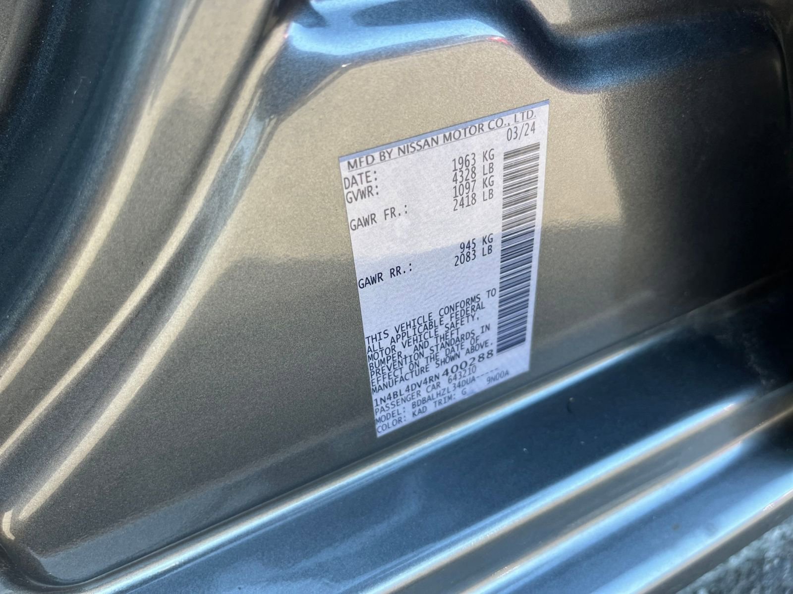 Thumbnail: 2024 Nissan Altima - 29