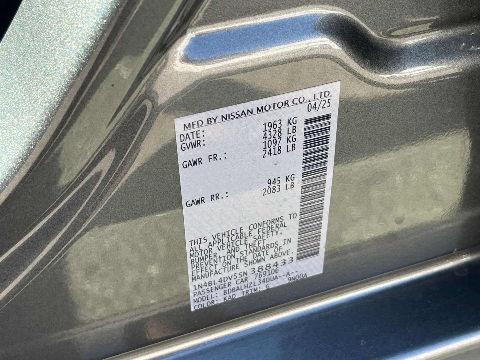 Thumbnail: 2025 Nissan Altima - 30