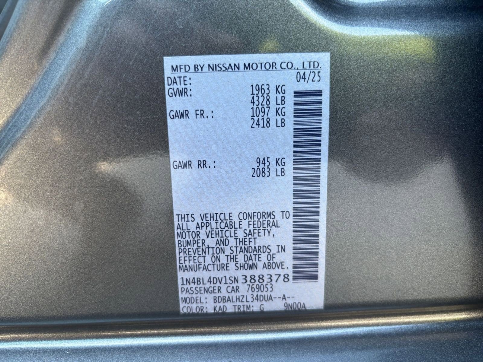 Thumbnail: 2025 Nissan Altima - 30