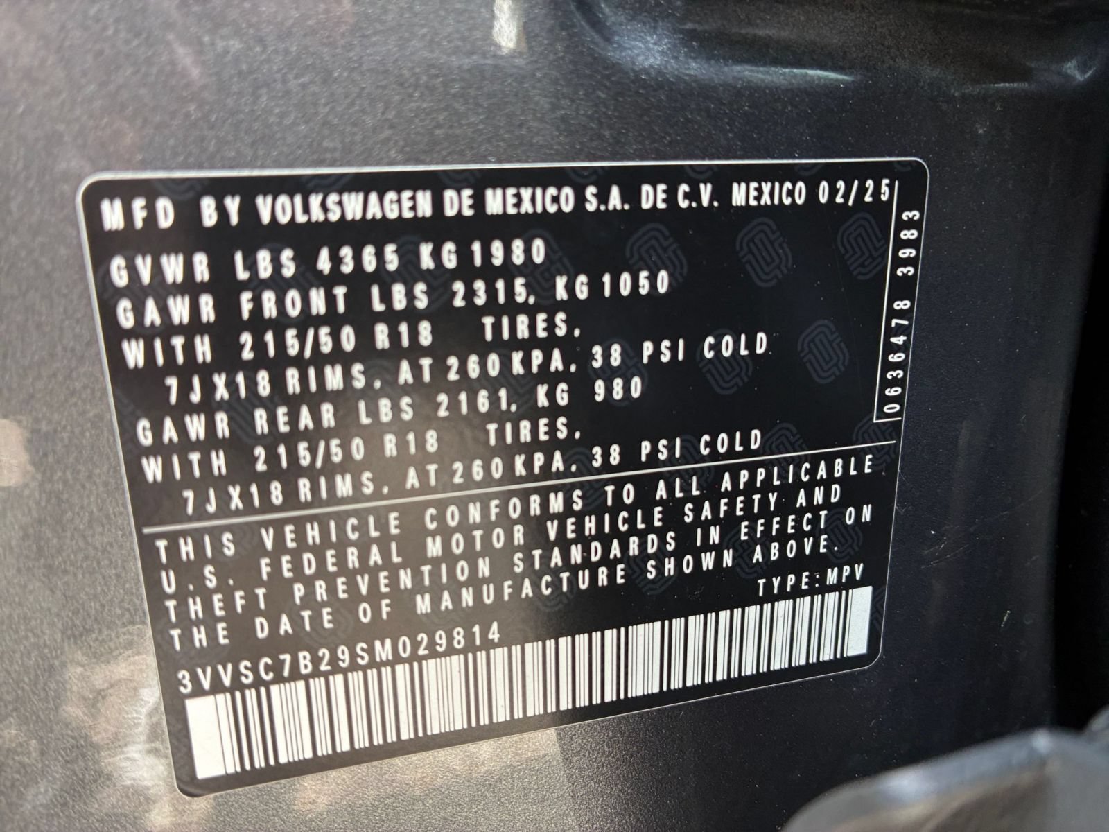 Thumbnail: 2025 Volkswagen Taos - 25