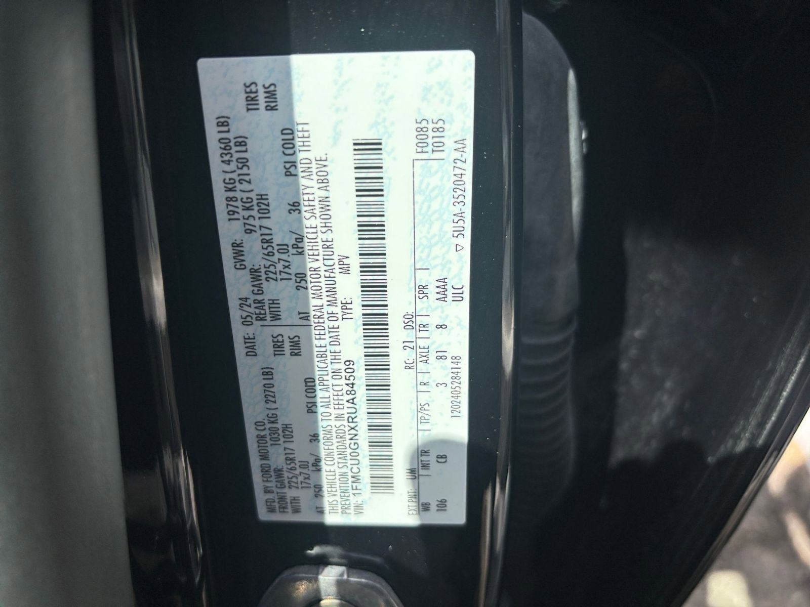 Thumbnail: 2024 Ford Escape - 30