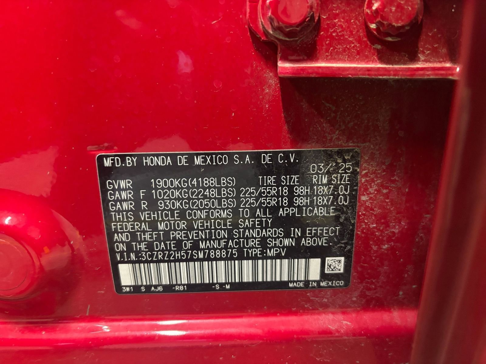 Thumbnail: 2025 Honda HR-V - 27