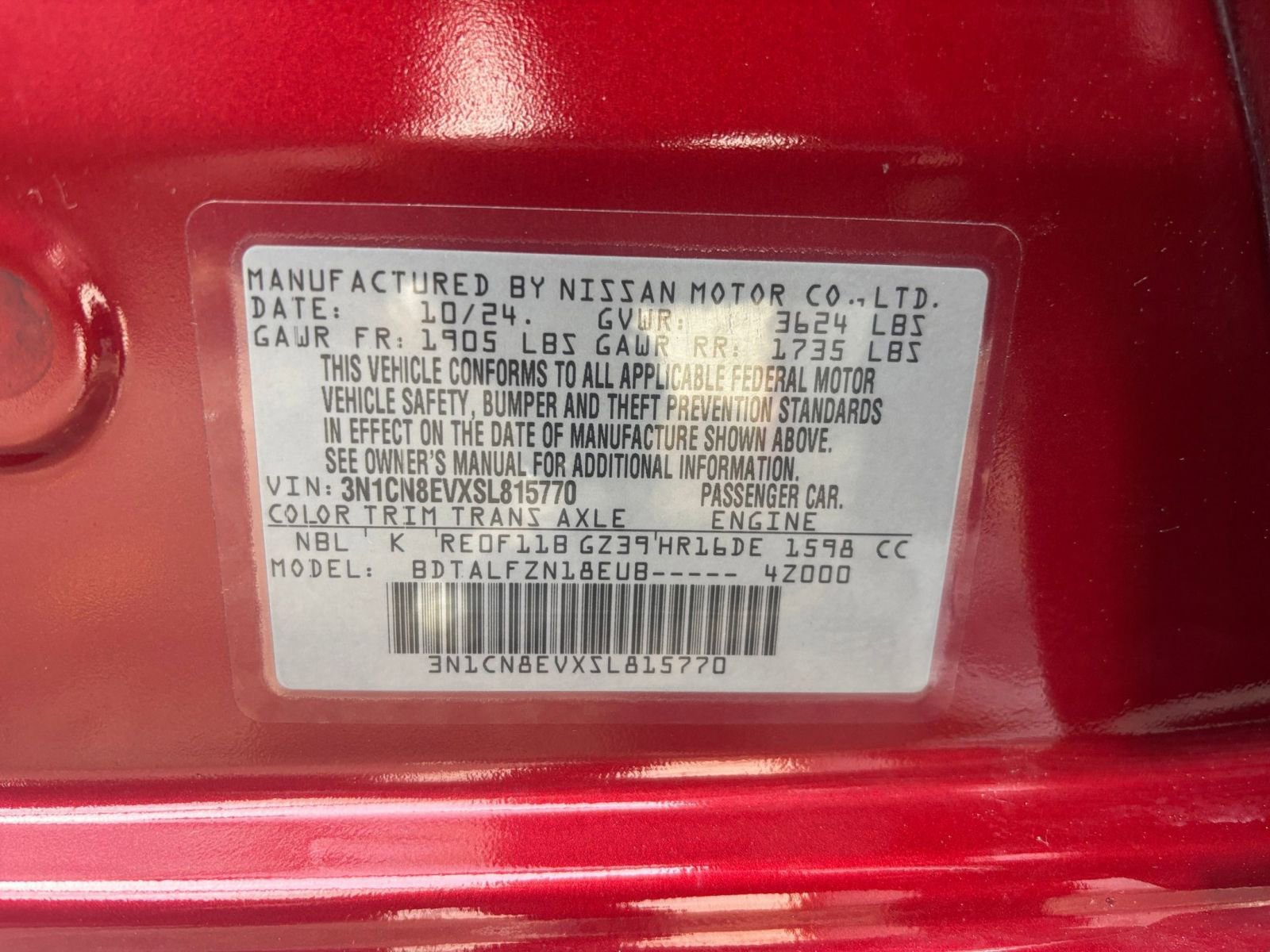 Thumbnail: 2025 Nissan Versa - 27