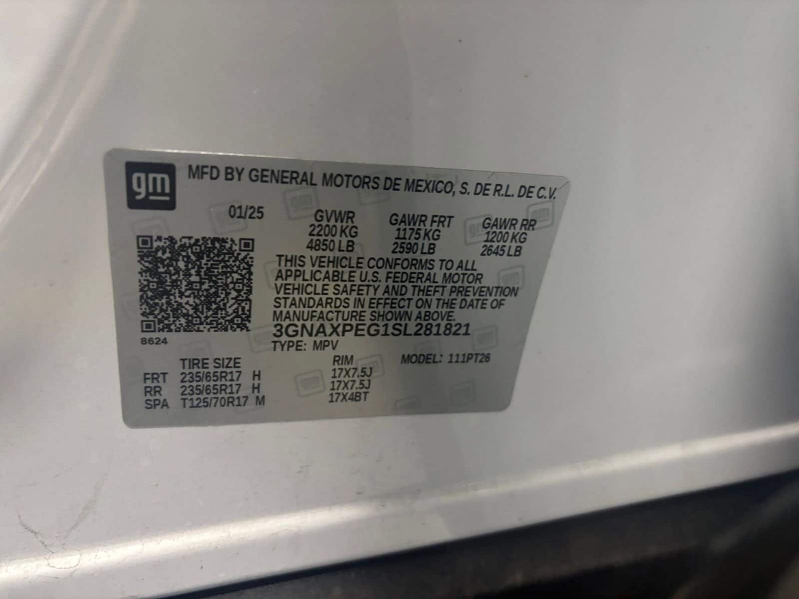 Thumbnail: 2025 Chevrolet Equinox - 28