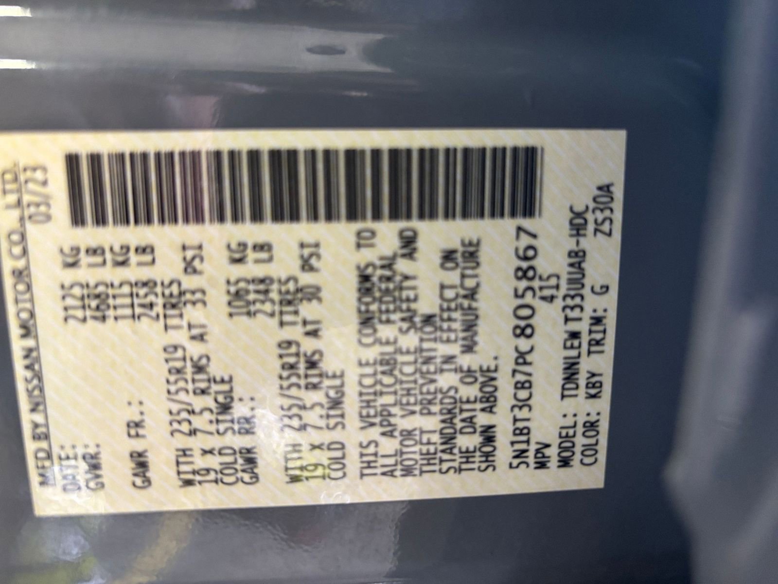 Thumbnail: 2023 Nissan Rogue - 33