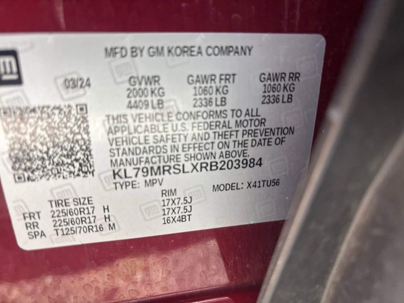 Thumbnail: 2024 Chevrolet TrailBlazer - 27