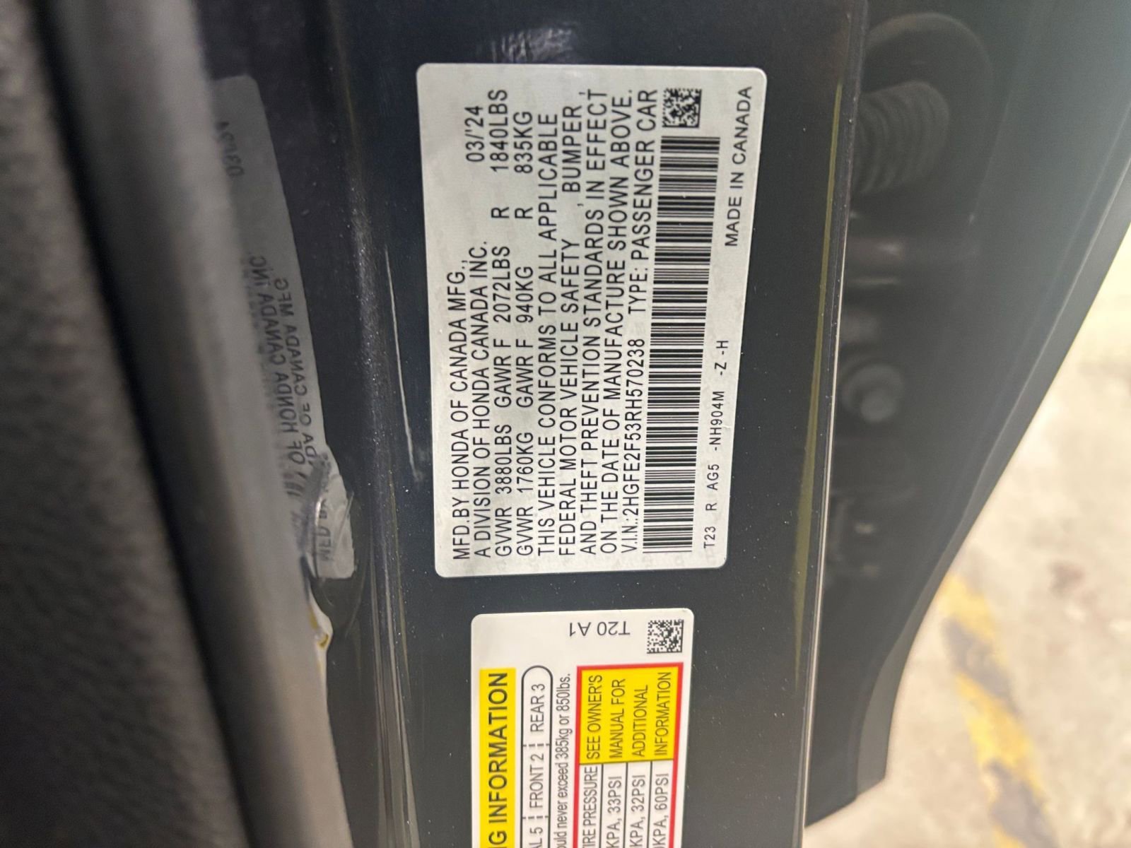 Thumbnail: 2024 Honda Civic - 27