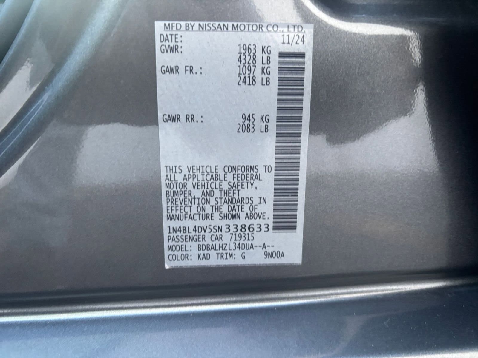 Thumbnail: 2025 Nissan Altima - 30