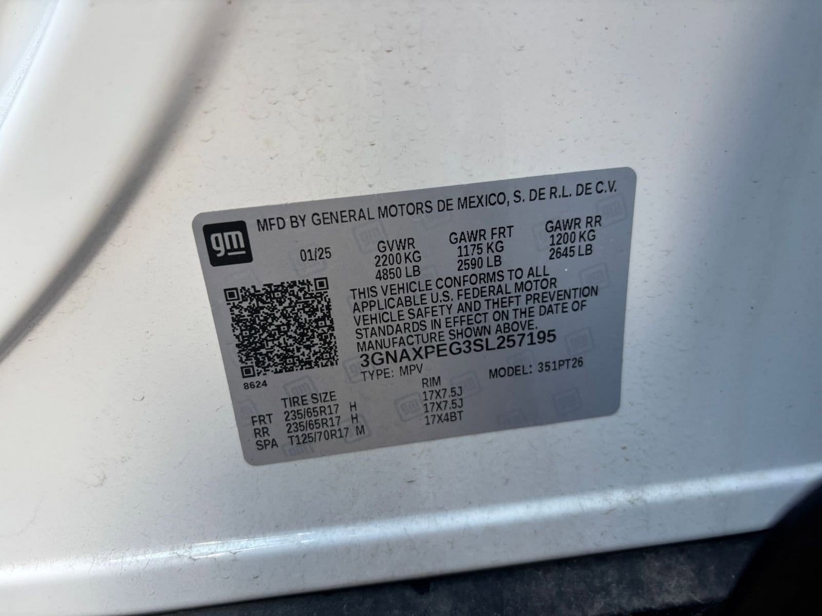 Thumbnail: 2025 Chevrolet Equinox - 28