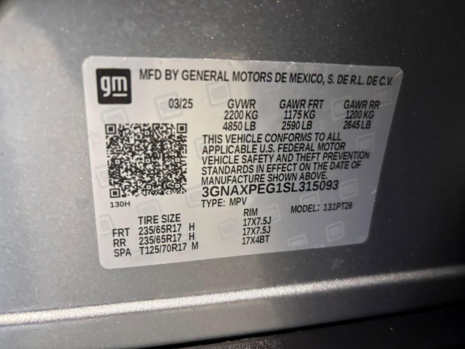 Thumbnail: 2025 Chevrolet Equinox - 28