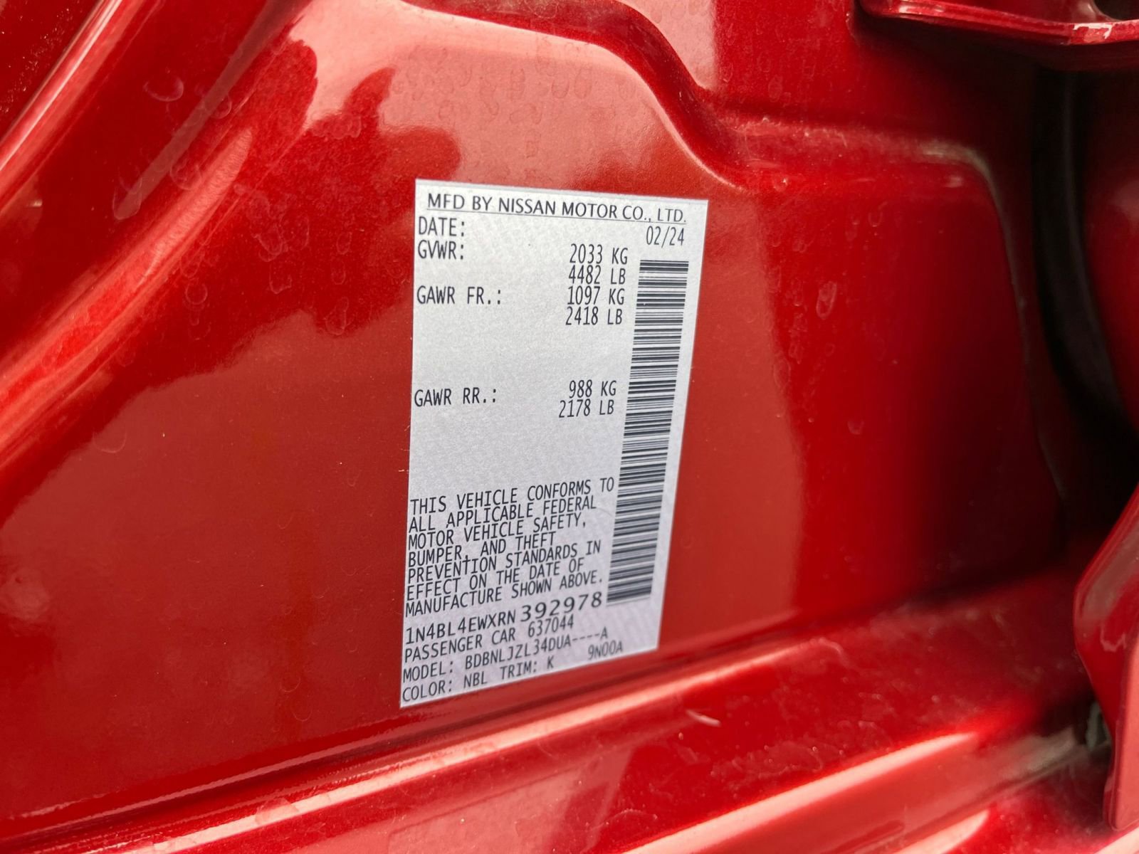 Thumbnail: 2024 Nissan Altima - 34