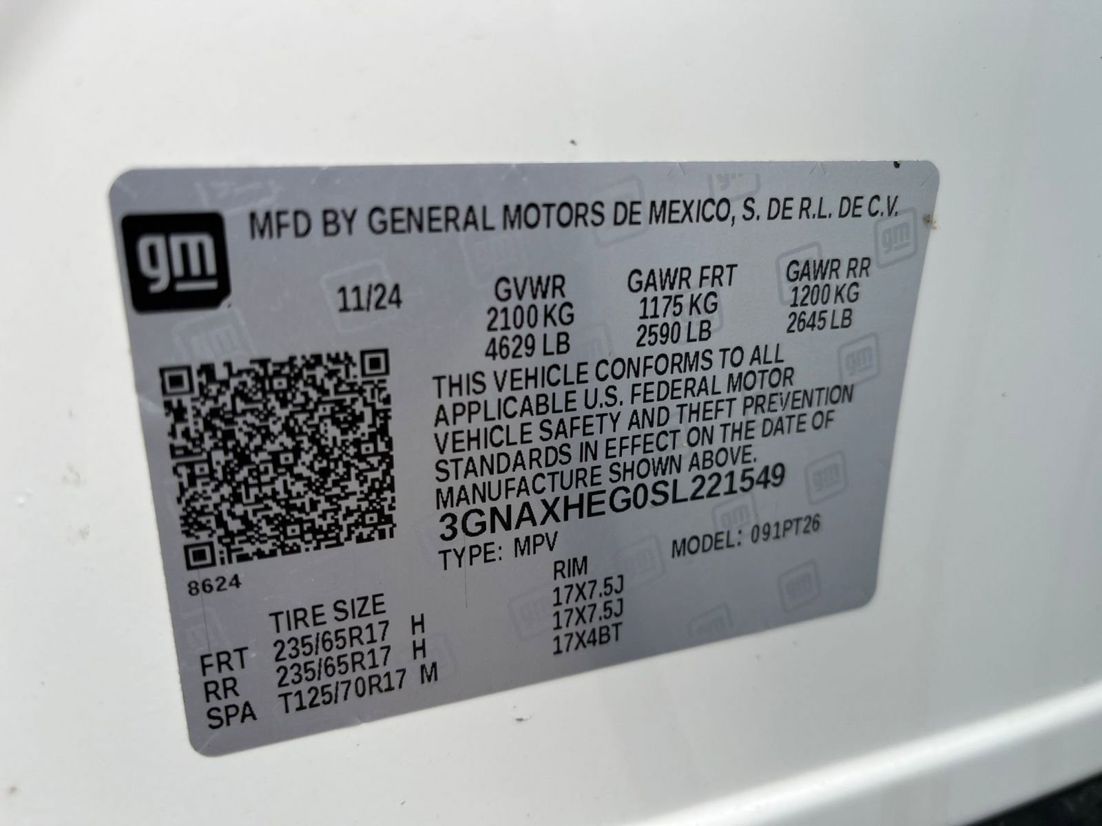 Thumbnail: 2025 Chevrolet Equinox - 28