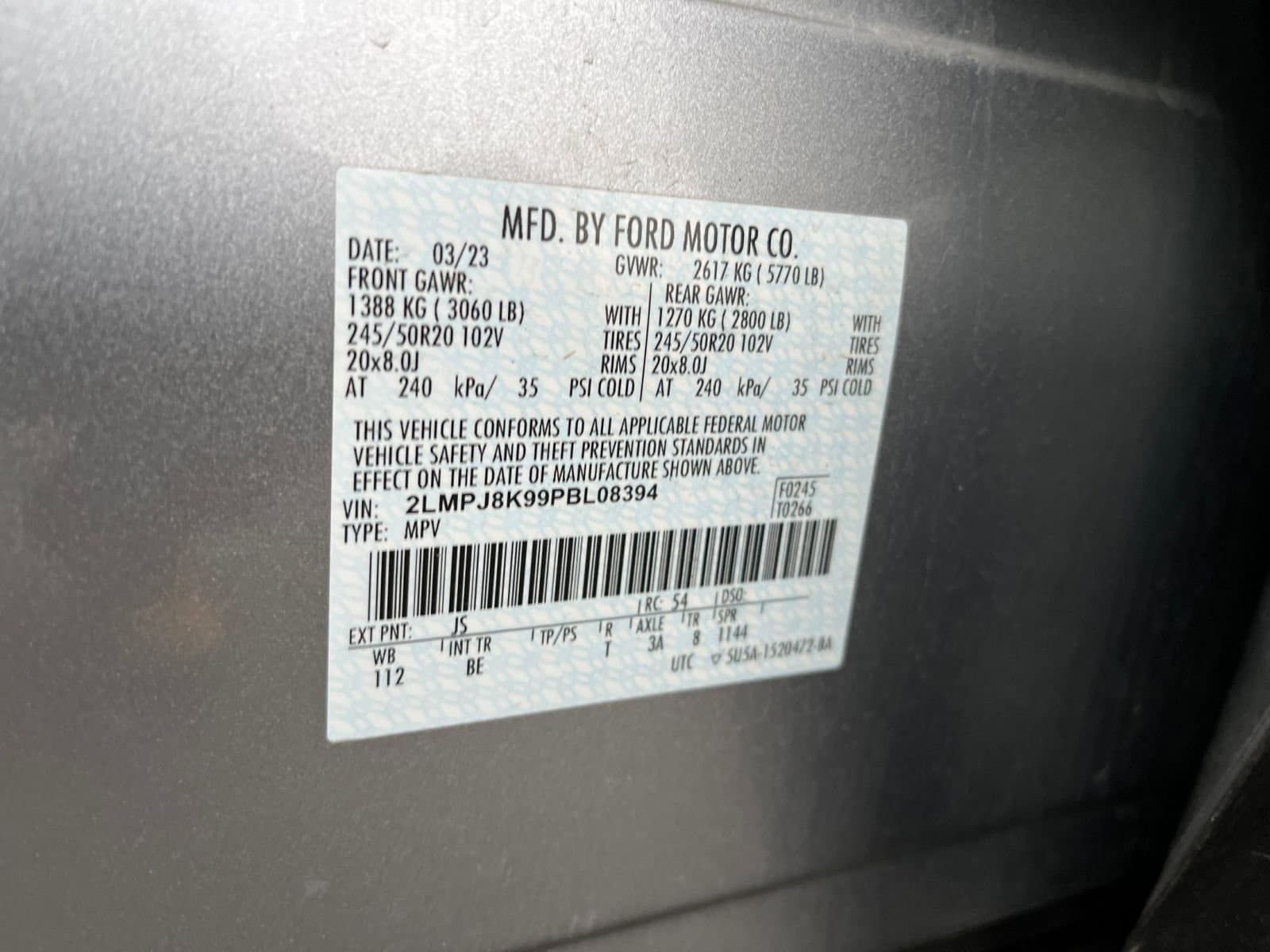 Thumbnail: 2023 Lincoln Nautilus - 31