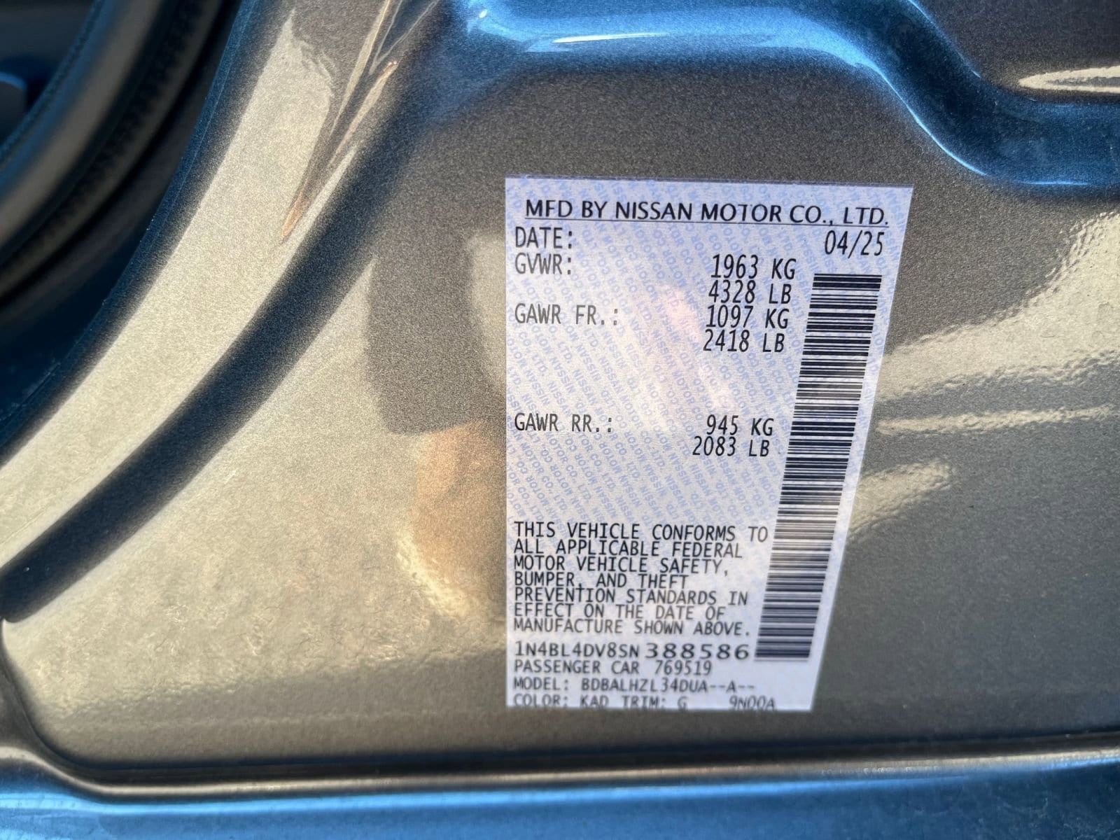 Thumbnail: 2025 Nissan Altima - 10