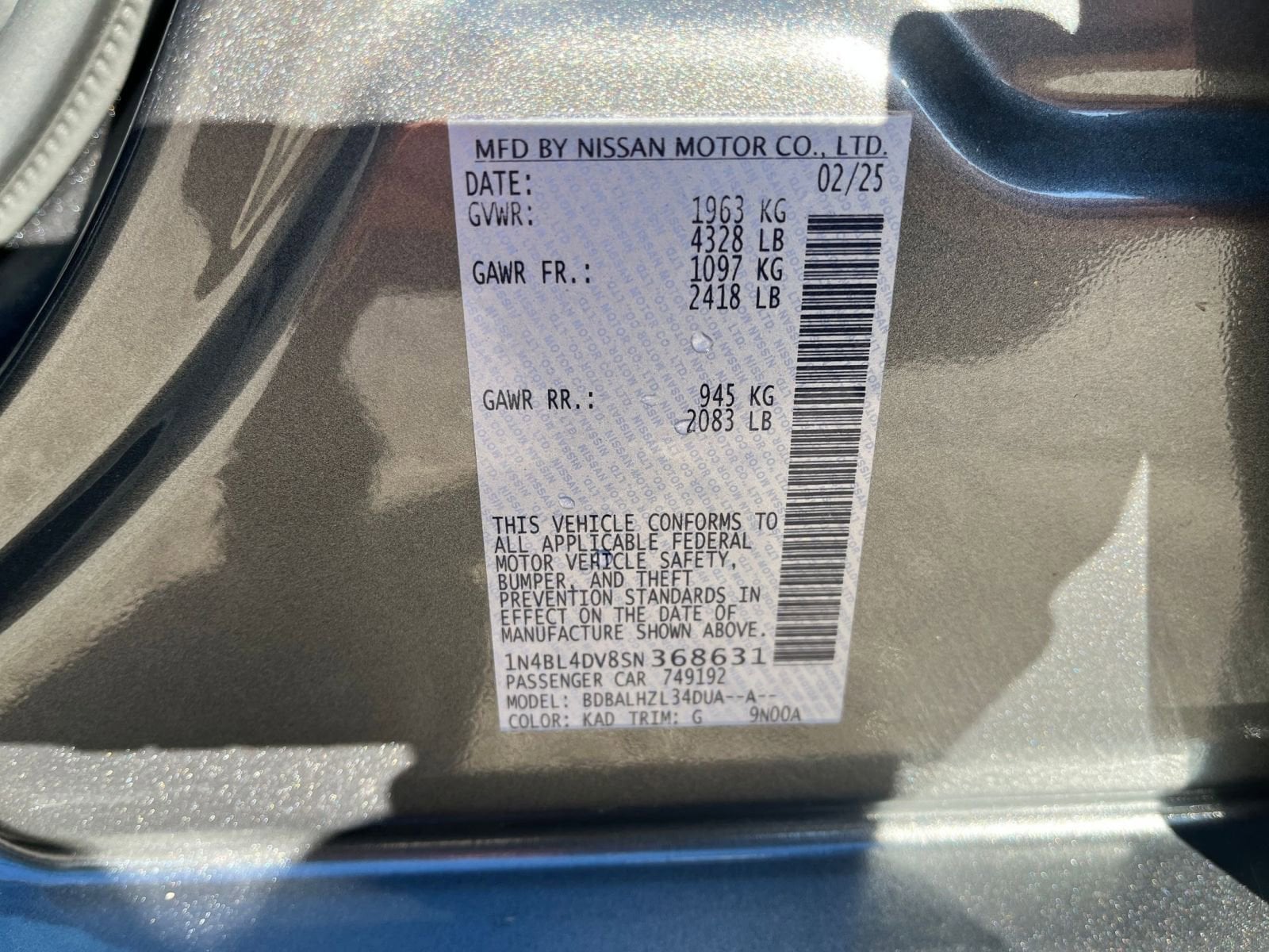 Thumbnail: 2025 Nissan Altima - 27