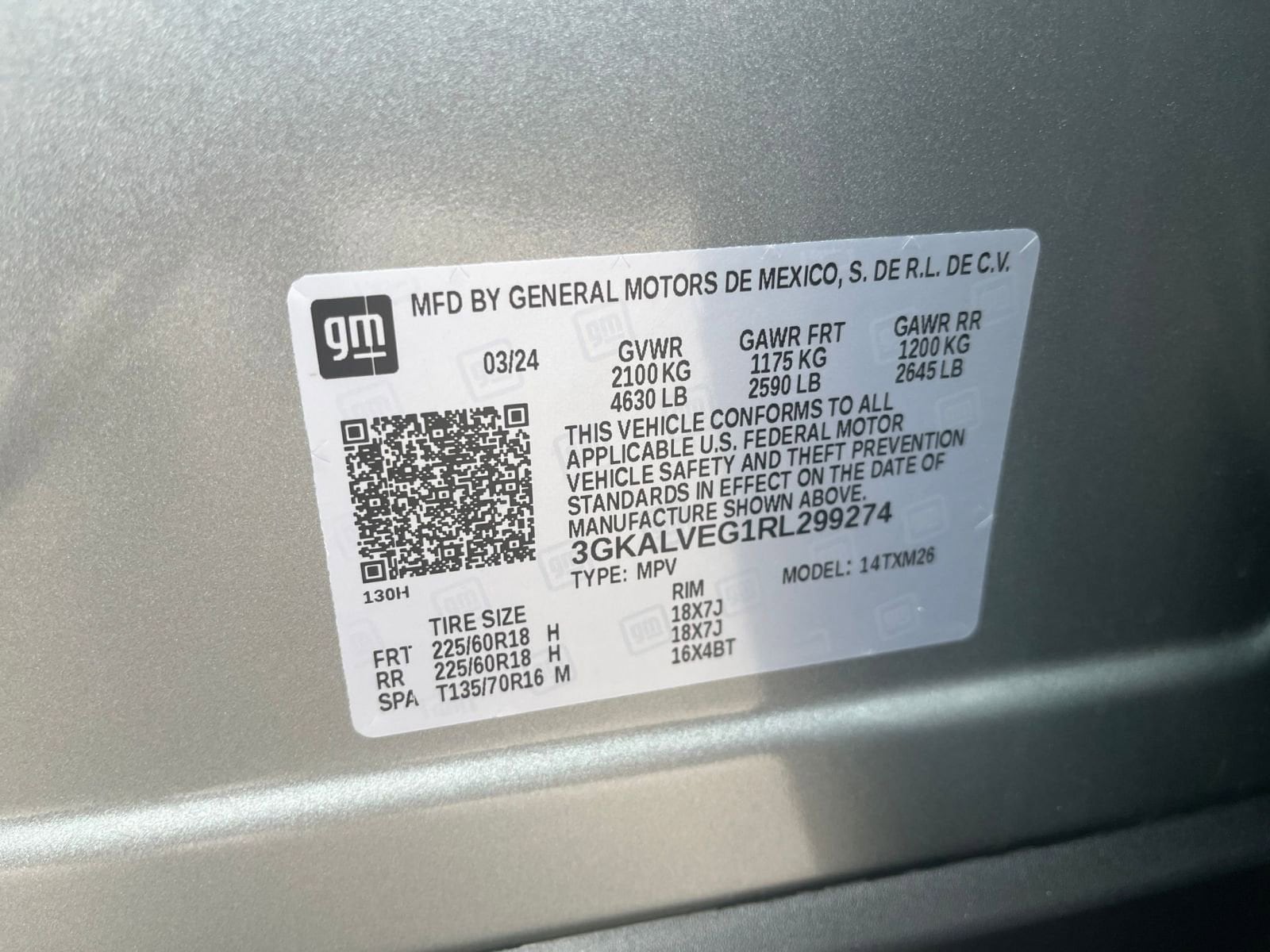 Thumbnail: 2024 GMC Terrain - 34