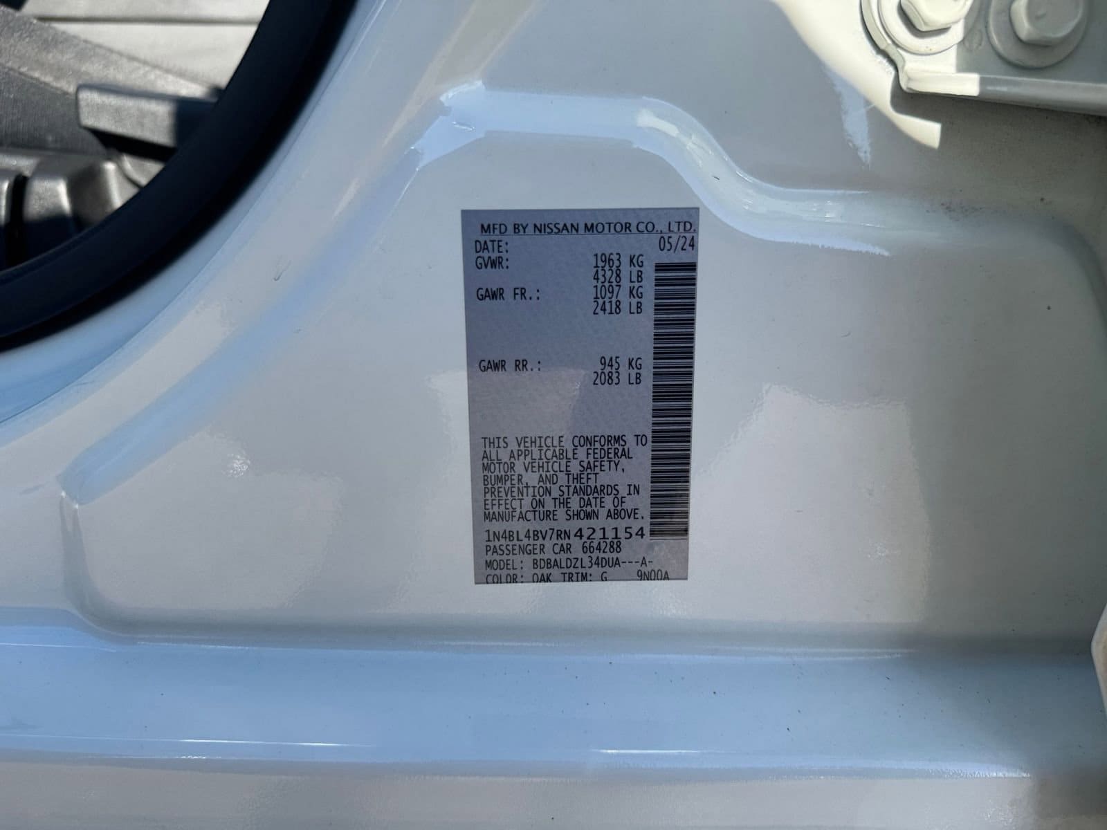 Thumbnail: 2024 Nissan Altima - 23