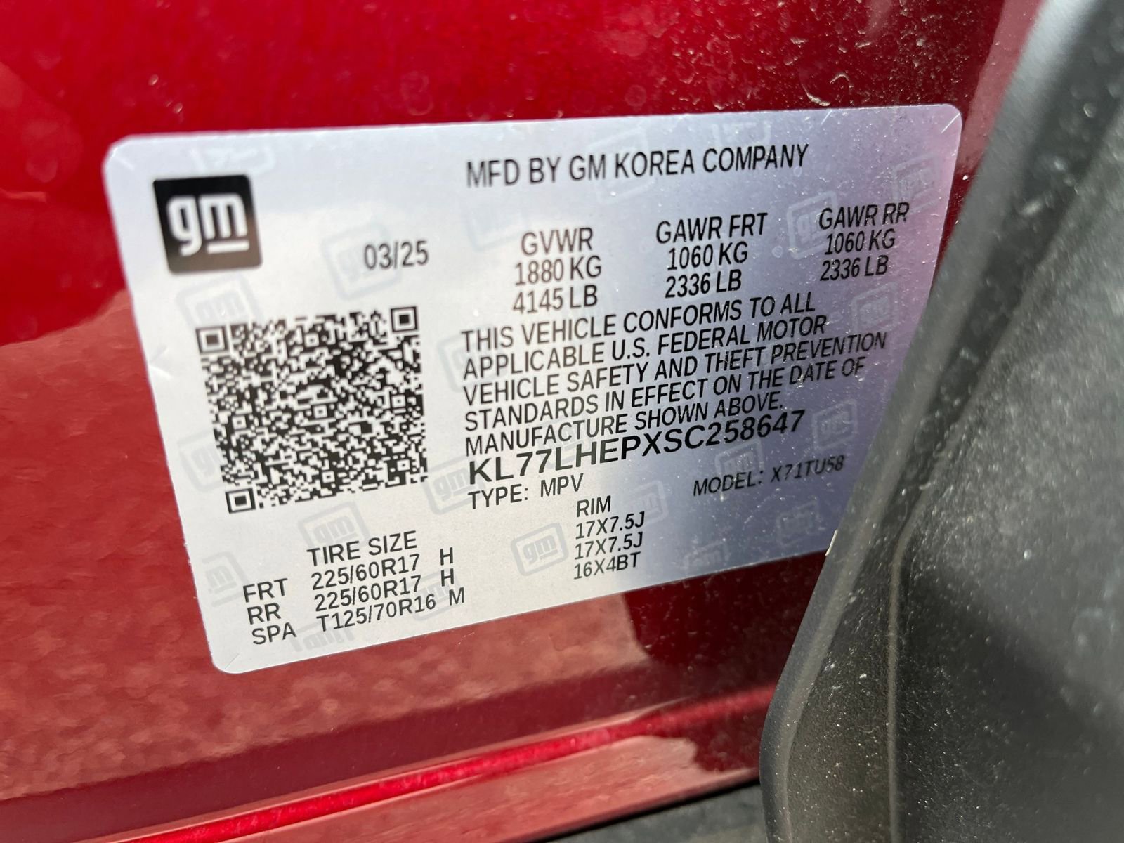 Thumbnail: 2025 Chevrolet Trax - 27