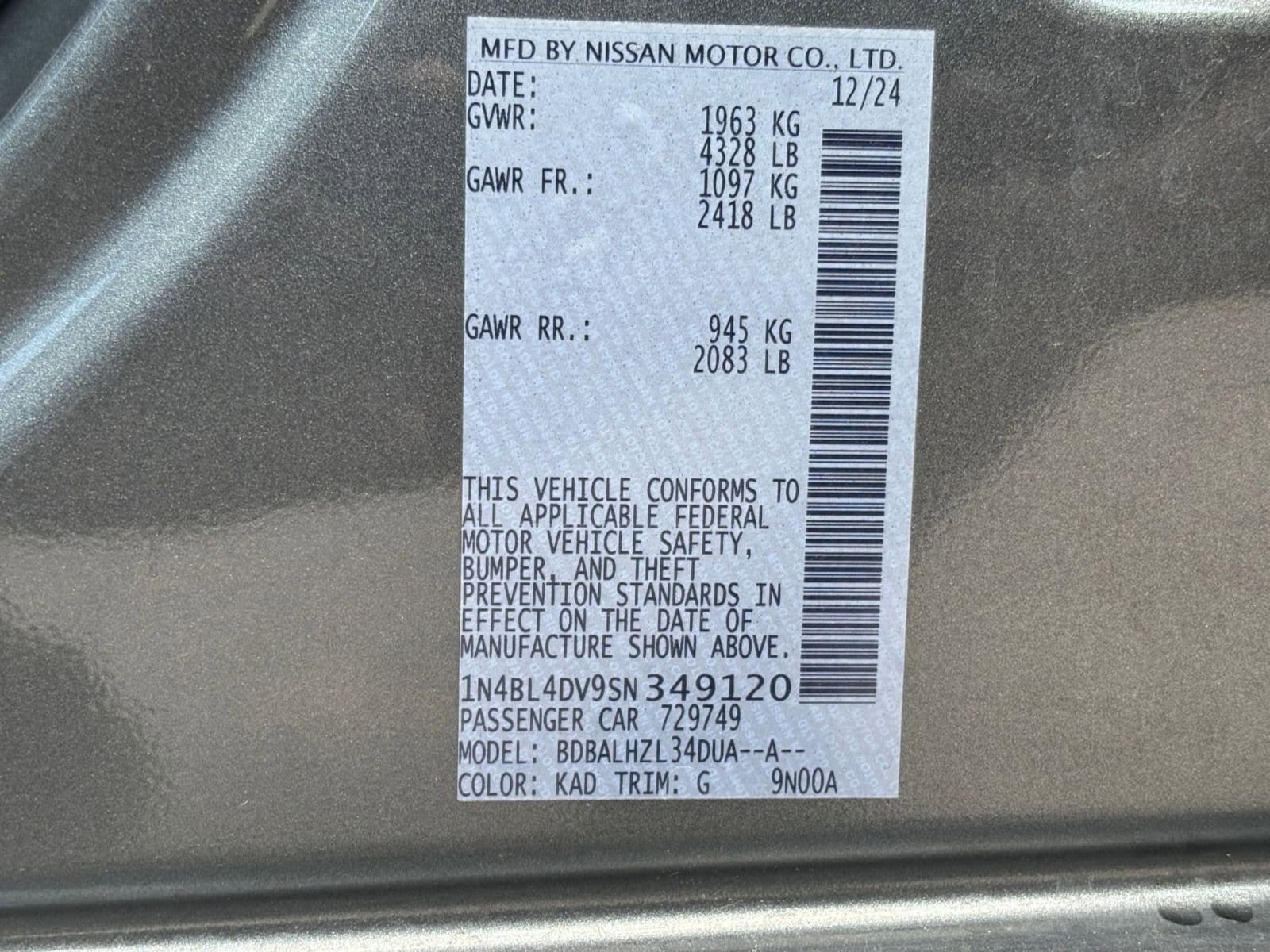 Thumbnail: 2025 Nissan Altima - 24