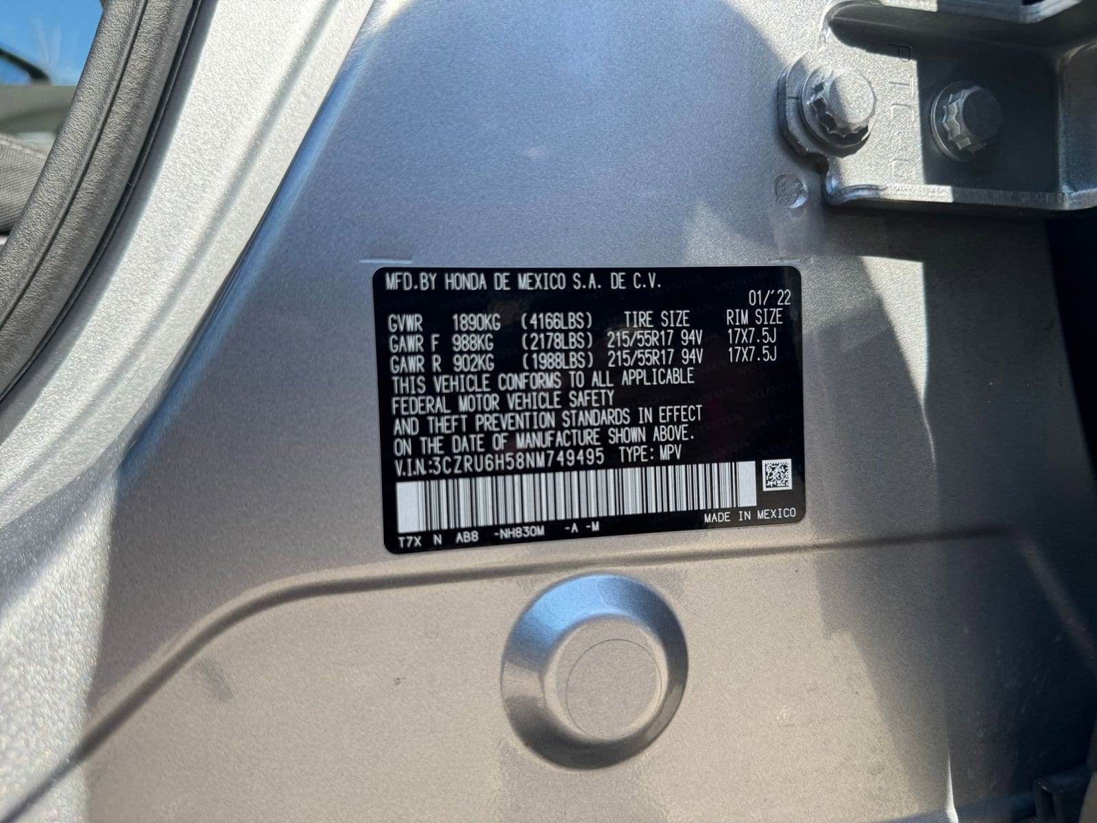 Thumbnail: 2022 Honda HR-V - 25