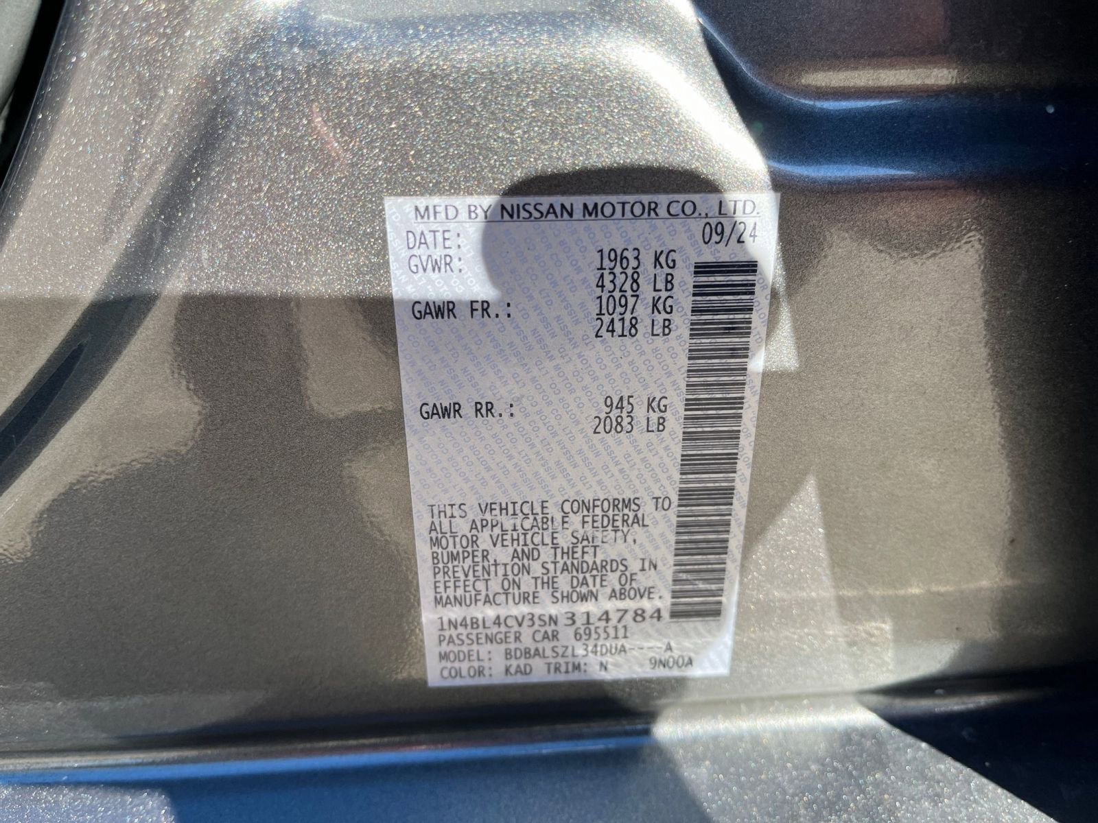 Thumbnail: 2025 Nissan Altima - 23