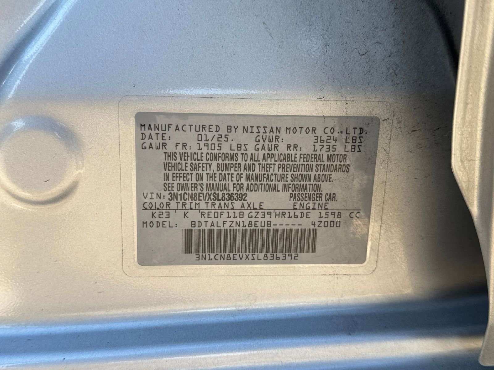 Thumbnail: 2025 Nissan Versa - 24