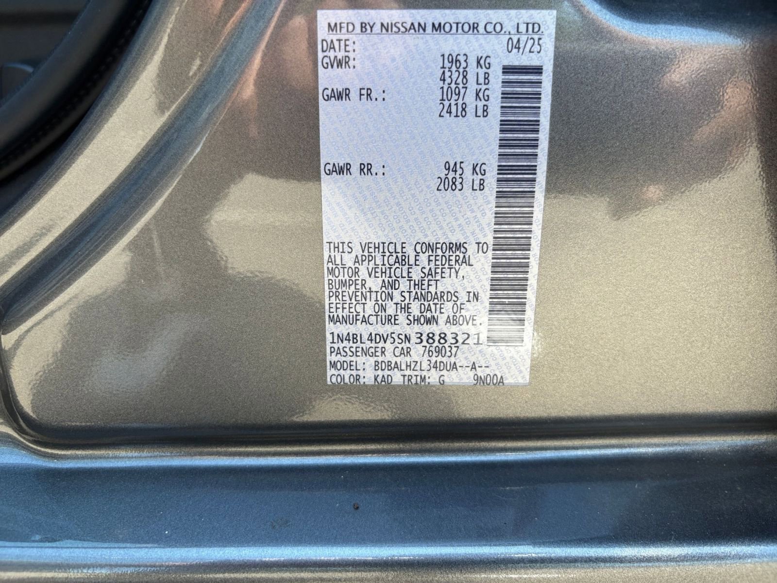 Thumbnail: 2025 Nissan Altima - 30
