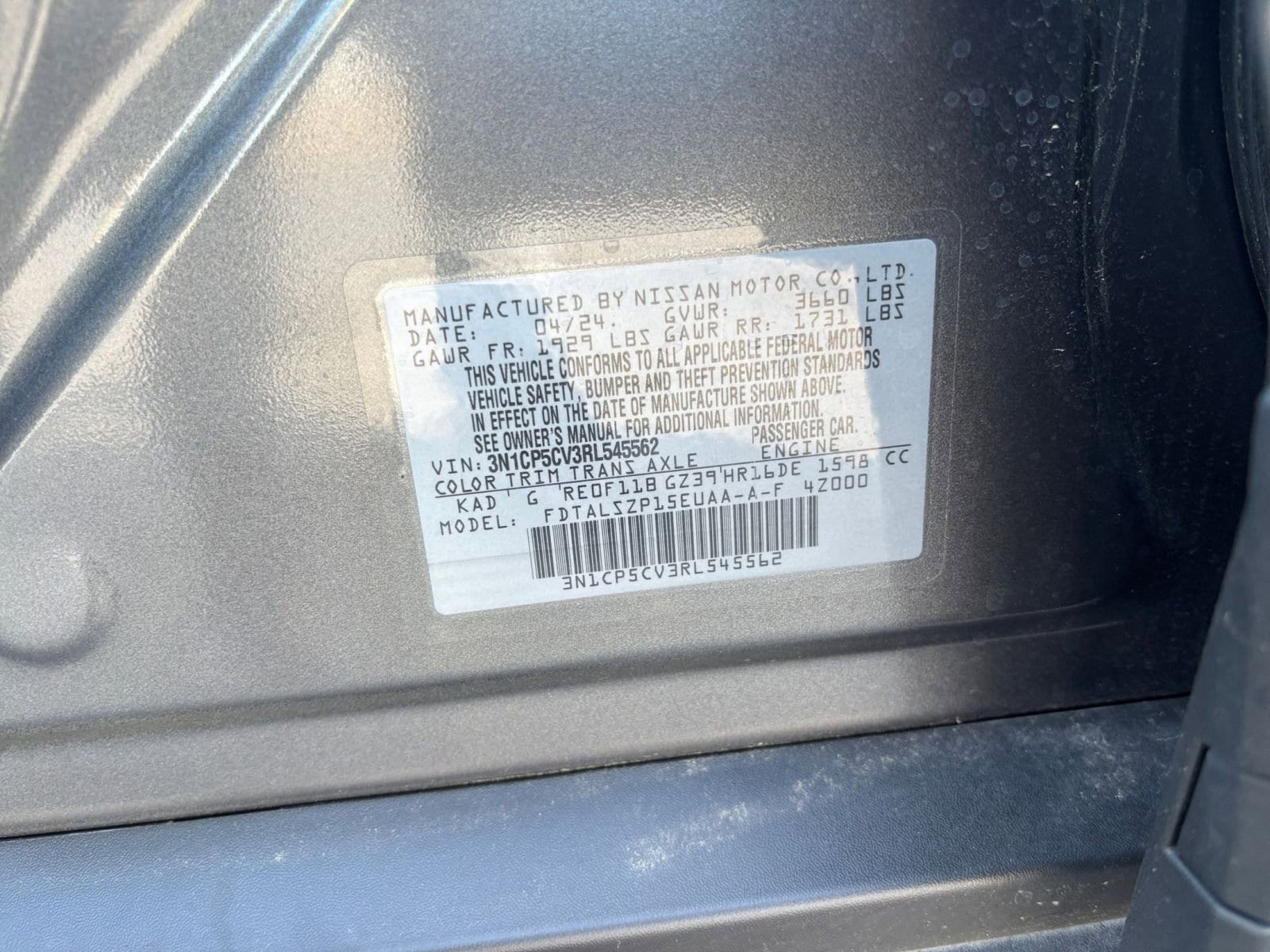 2024 Nissan Kicks SV 27