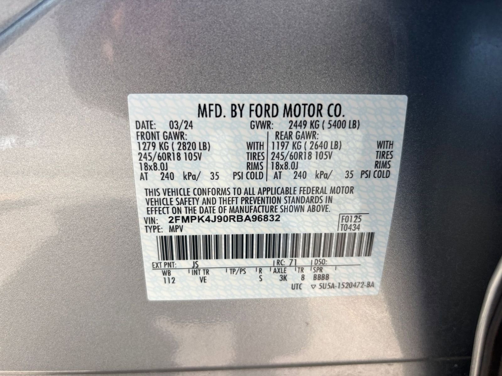 Thumbnail: 2024 Ford Edge - 29