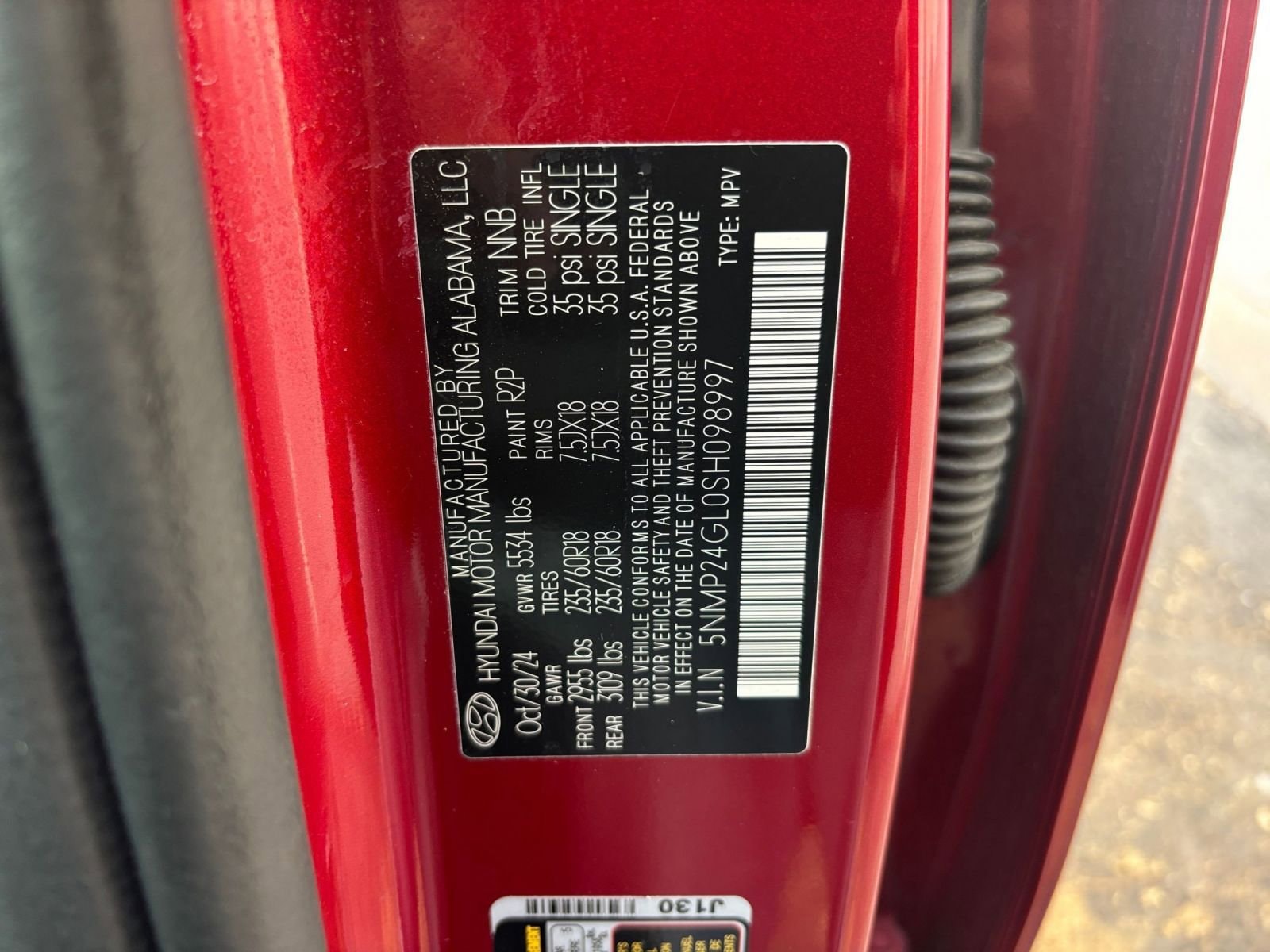 Thumbnail: 2025 Hyundai Santa Fe - 30