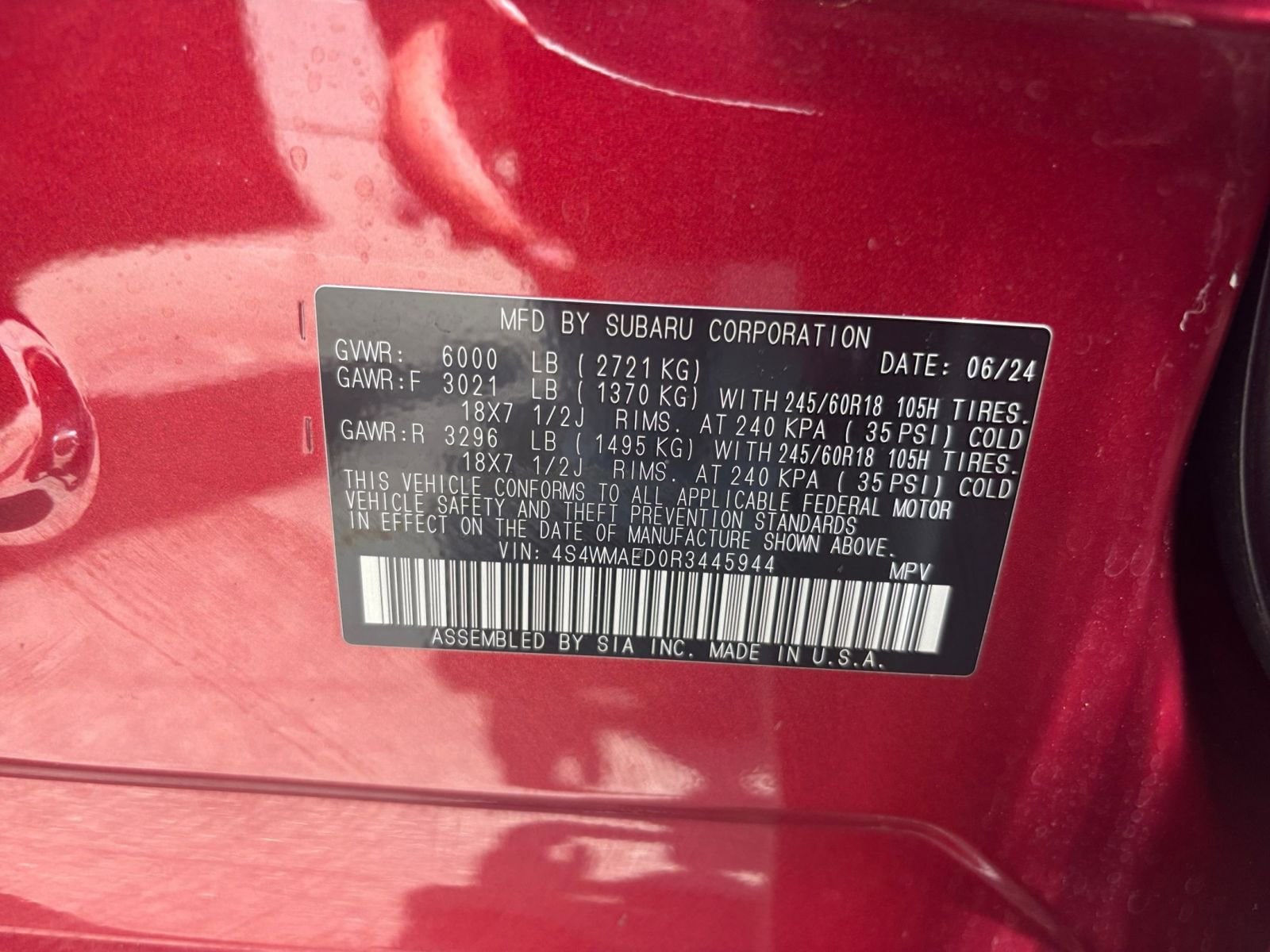 2024 Subaru Ascent Premium 30