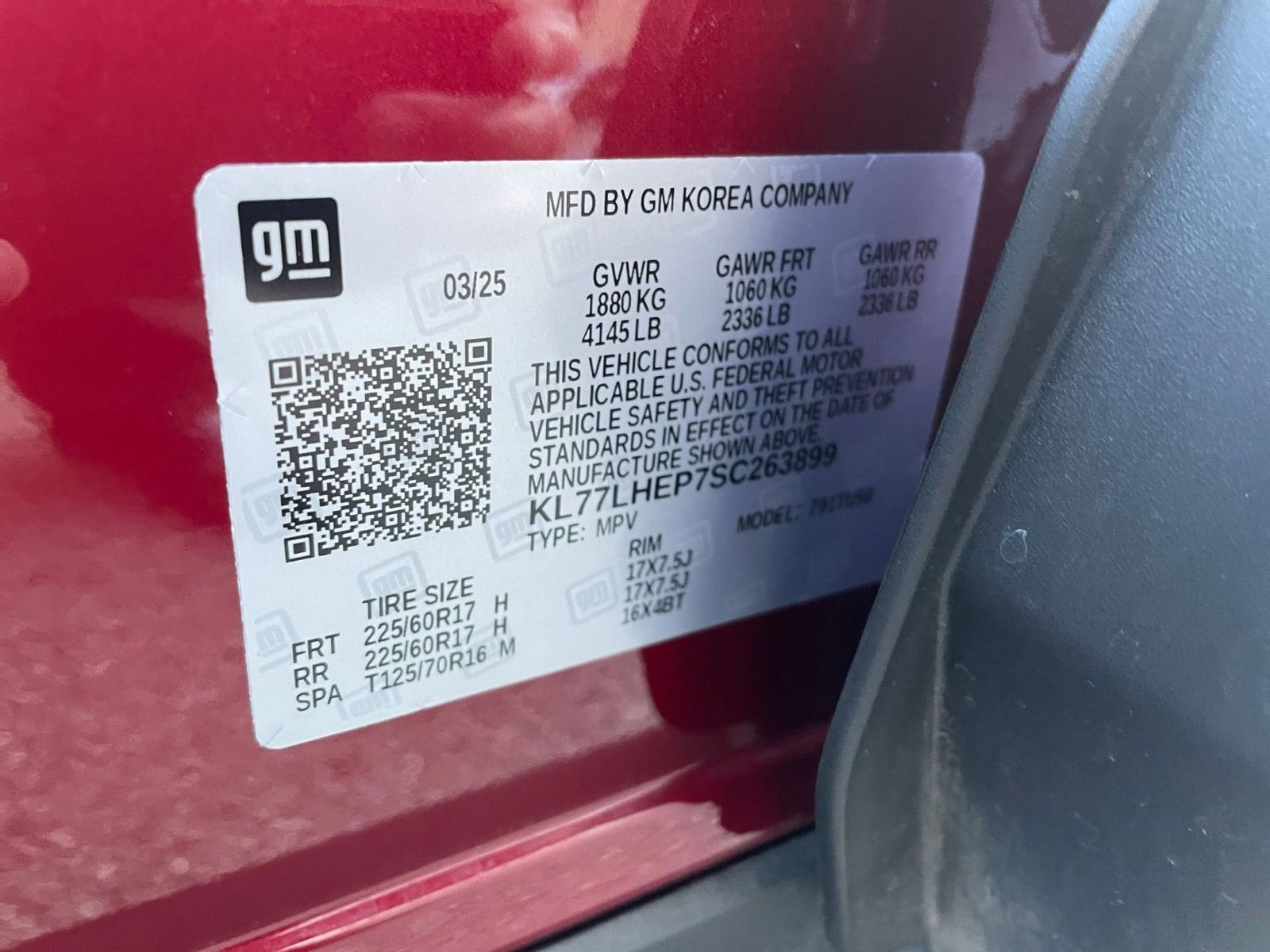 Thumbnail: 2025 Chevrolet Trax - 28