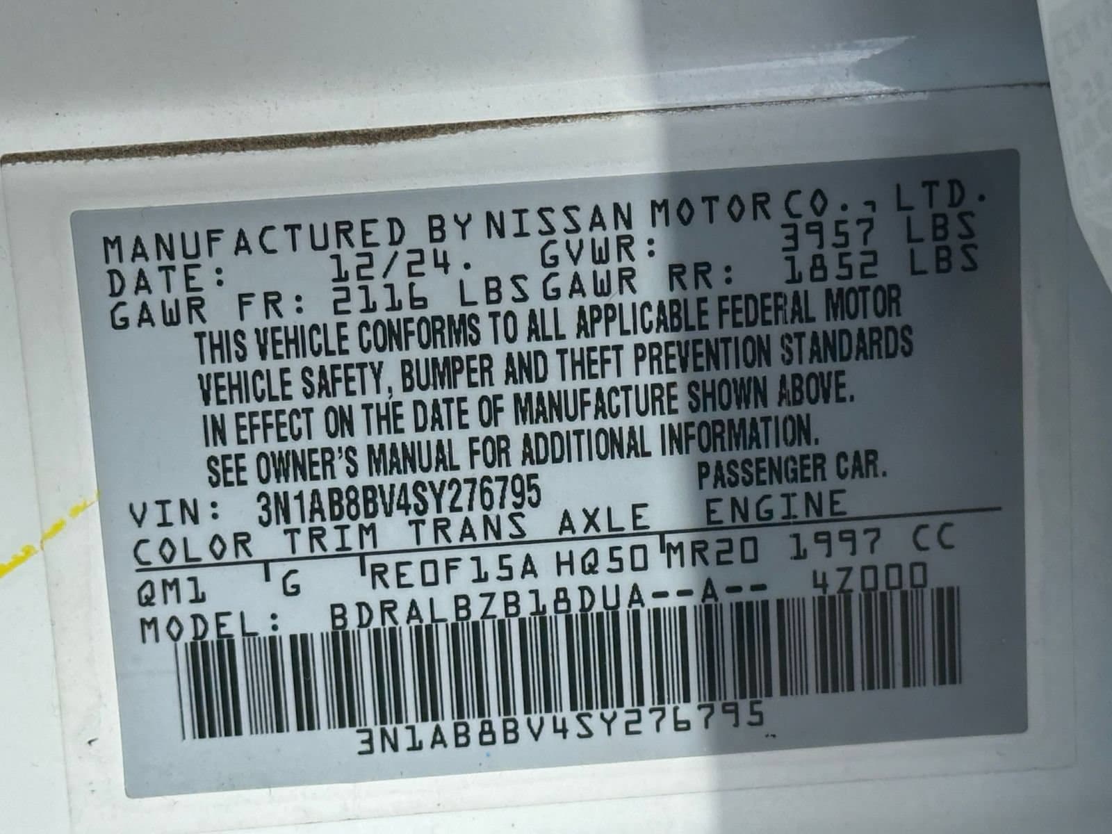 Thumbnail: 2025 Nissan Sentra - 27