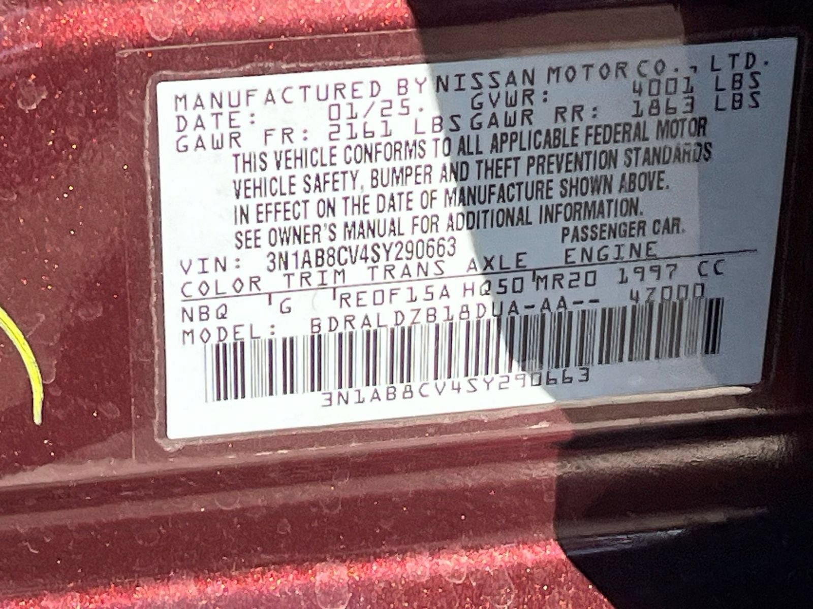 Thumbnail: 2025 Nissan Sentra - 29