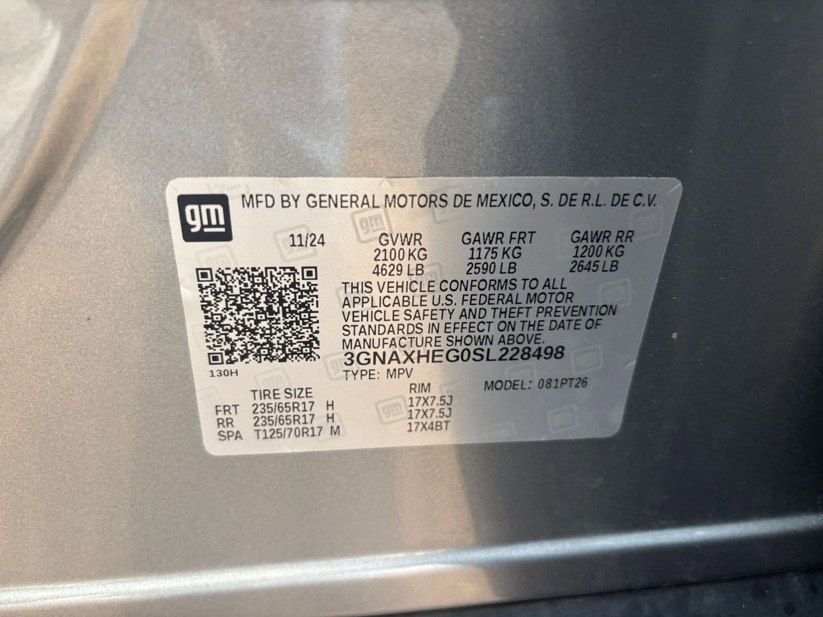 Thumbnail: 2025 Chevrolet Equinox - 29