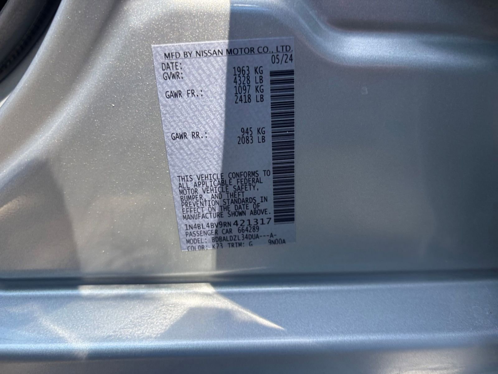 Thumbnail: 2024 Nissan Altima - 29