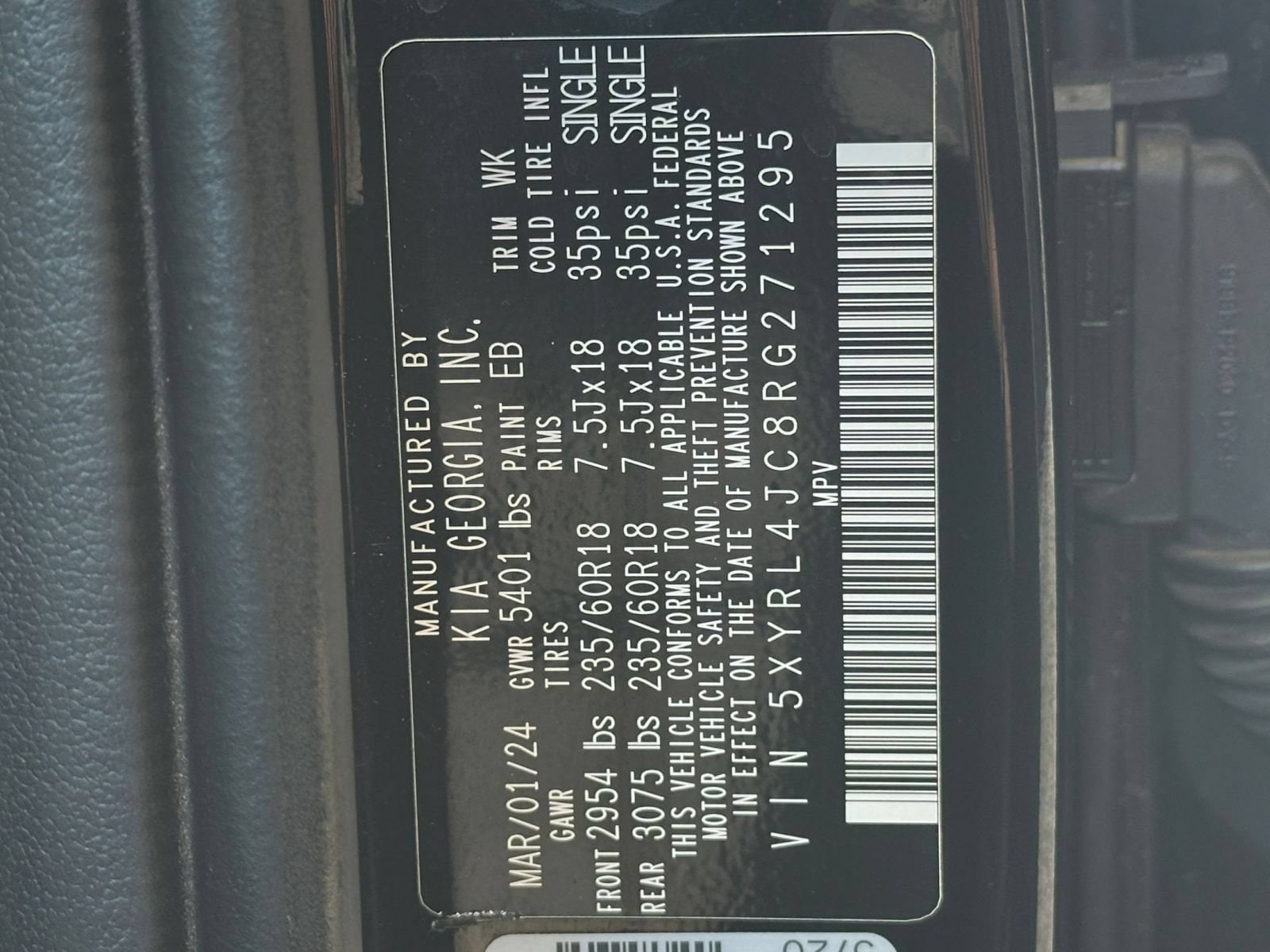 Thumbnail: 2024 Kia Sorento - 31