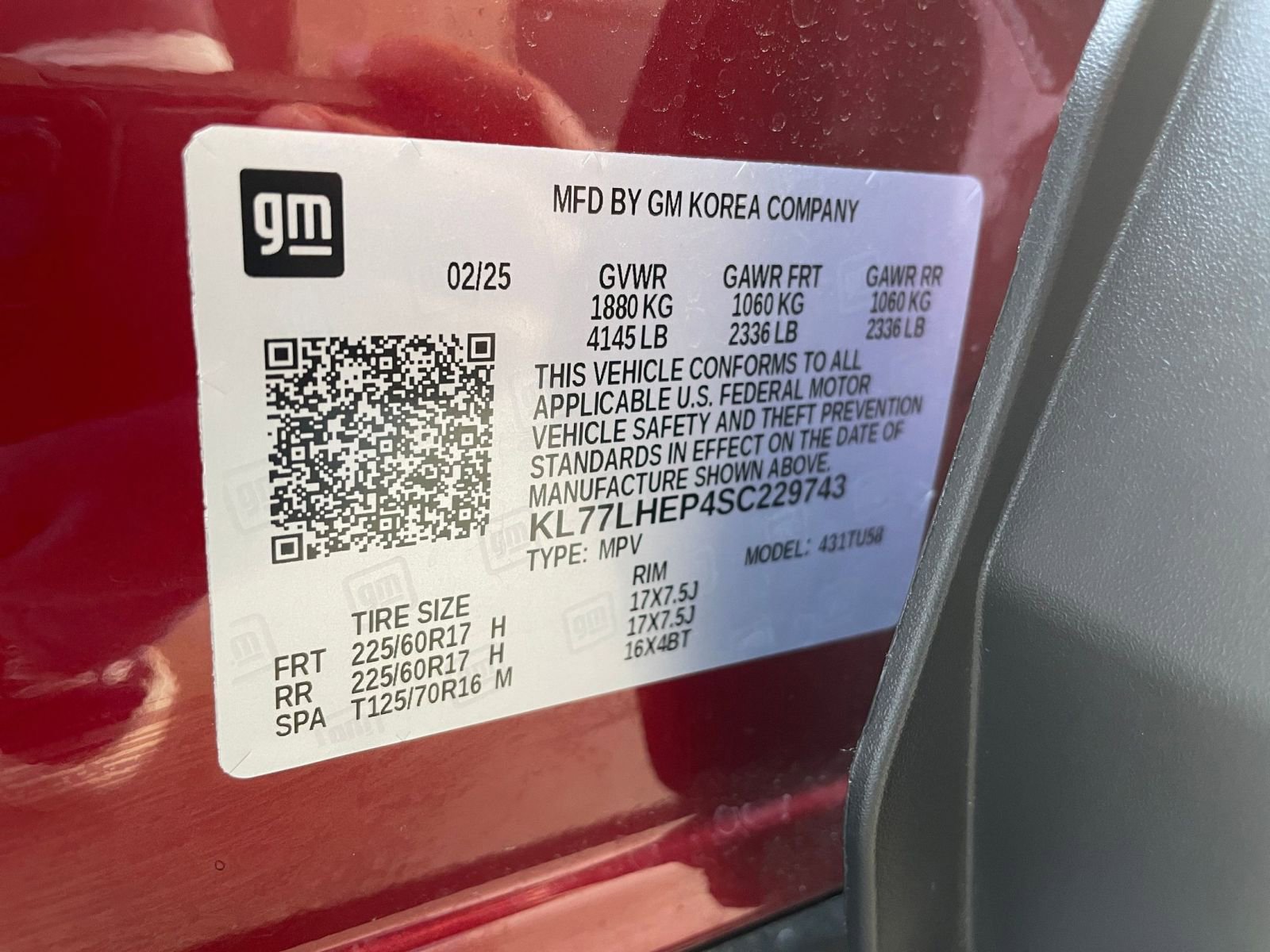 Thumbnail: 2025 Chevrolet Trax - 28