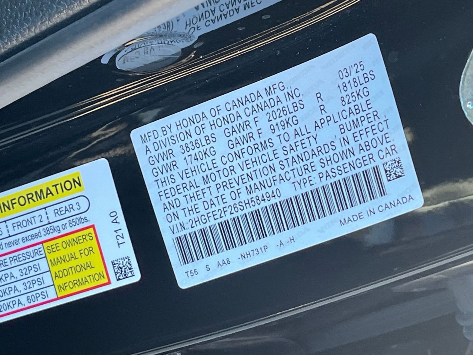 Thumbnail: 2025 Honda Civic - 34