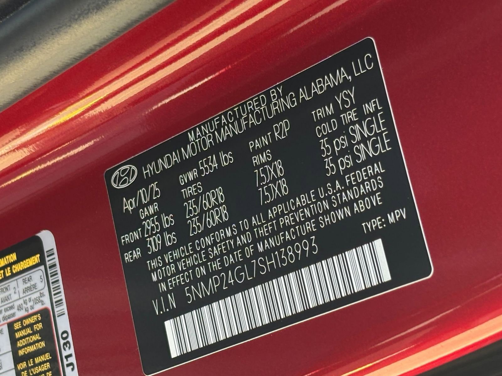 Thumbnail: 2025 Hyundai Santa Fe - 32