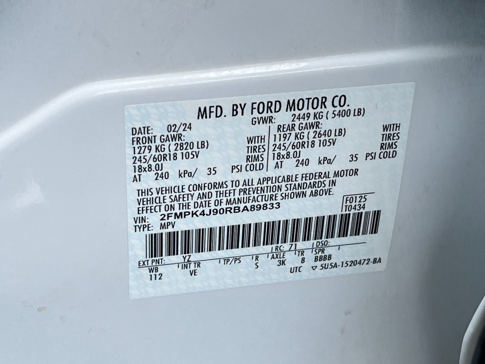 Thumbnail: 2024 Ford Edge - 30